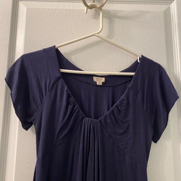 Wilfred Tunic V-Neck Banded Hem Stretchy - Picture 2 of 9